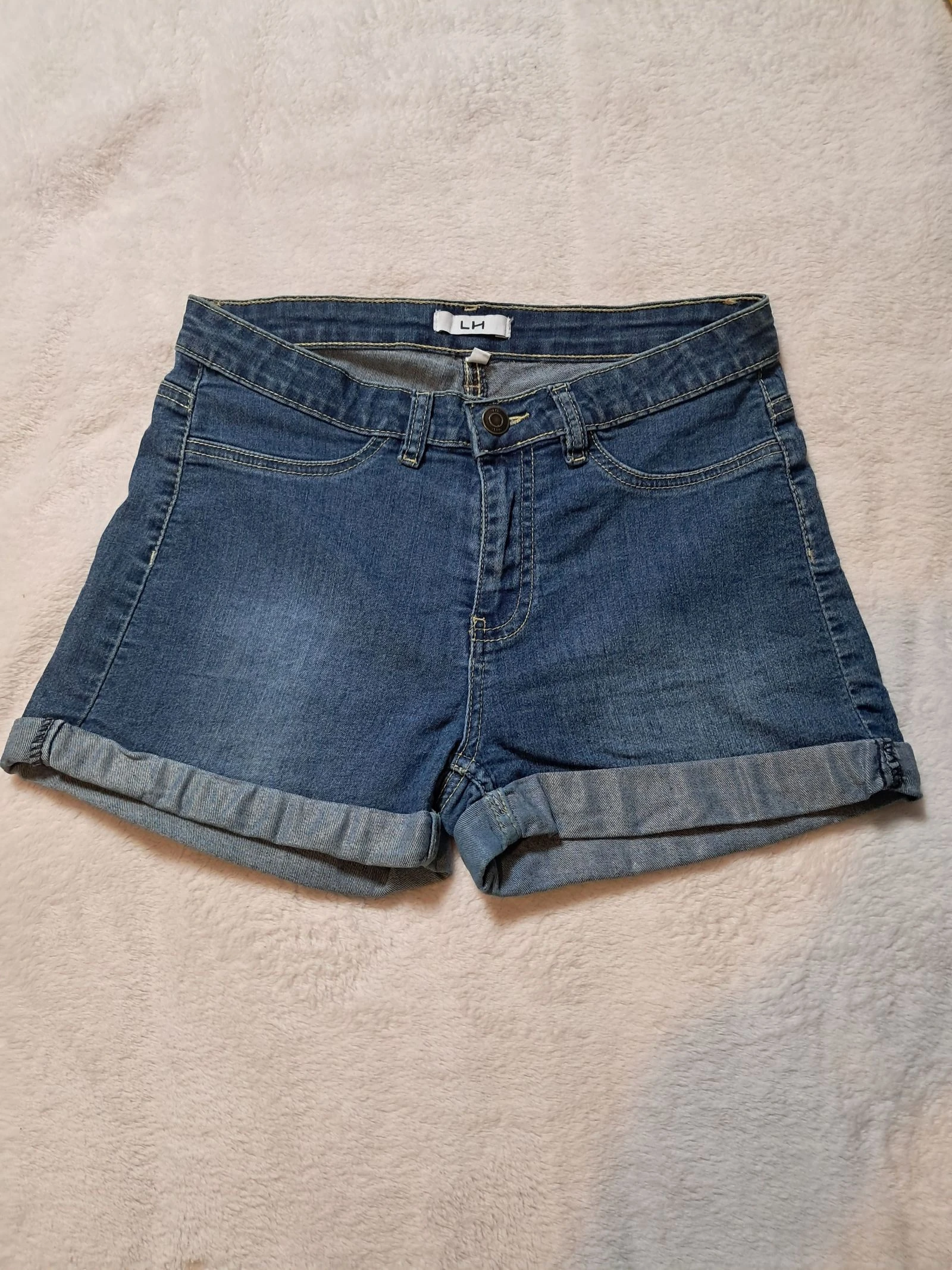 Short en jean . La halle. Taille S
